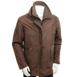 แจ็คเก็ตหนังแท้ผู้ชายสไตล์วินเทจสำหรับฤดูหนาว ขายตรงจากโรงงาน กันน้ำ กันลม ระบายอากาศได้ดี คุณภาพสูง - Product Image 5