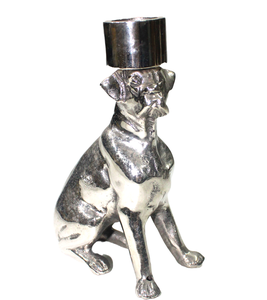 Bougeoir et porte-bougie de conception en forme de tête de cheval plaqué argent de haute qualité à bas prix - Product Image 2