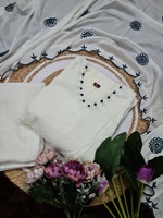 Ensemble Kurti élégant en 3 pièces pour femmes avec broderie de sequins, parfait pour les fêtes, les mariages et les occasions festives