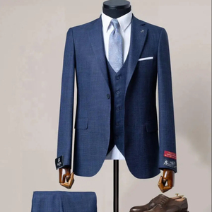 2025สูทผู้ชายแบบใหม่ชุดสูทไก่งวงเข้ารูปสำหรับงานแต่งงาน - Product Image 4