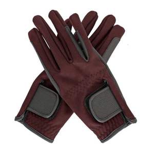 Gants équestres en cuir de haute qualité pour adultes et jeunes gants d'équitation professionnels d'hiver à bas prix Meilleure vente - Product Image 3