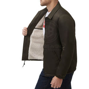 โรงงานผลิตเสื้อแจ็คเก็ตฤดูหนาวแขนยาวแบบใหม่สำหรับเล่นกีฬา รับผลิตตามสั่ง ขายส่งเสื้อแจ็คเก็ตสำหรับผู้ชาย - Product Image 4