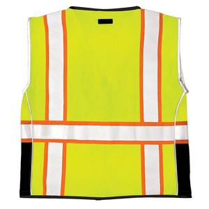 Custom Premium Quality Breathable Hi Vis Road Safety <b>Vest</b> <b>Reflective</b> Safety Pocket Outer Wear Casual Work Place High Visibility - Product Image 4