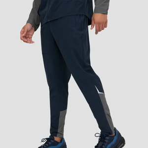 Conjunto Deportivo con Capucha Transpirable de Poliéster/Algodón para Hombre, Pantalones Deportivos Cortavientos de Invierno con Cremallera Delantera y Franjas Laterales - Product Image 4