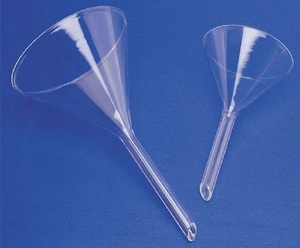 Entonnoir en verre de laboratoire en forme de triangle borosilicate de marque AARK de qualité supérieure pour une utilisation scientifique de la poudre - Product Image 5