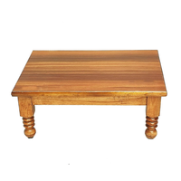 Table à manger moderne en bois massif sculpté à la main, style ferme, écologique et durable, petit mobilier de maison