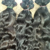 Harga Pabrik Ekstensi Rambut Virgin Indian Remy, Gaya Termasuk Gelombang Keriting, Panjang 8-30 Inci, Jahitan Mesin Double Weft, Semua Warna
