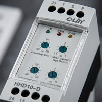 Relais de protection contre les surtensions, les sous-tensions, les pannes de phase et les séquences de phase C-lin HHD10-D pour l'automatisation industrielle, remplace ABJ1-18