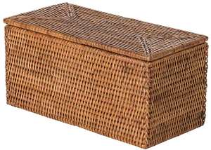 Caja de mimbre para pañuelos de papel higiénico, organizador de almacenamiento, soporte para rollo de papel, caja de soporte para pañuelos, de FBA vietnamita, Amazon - Product Image 4