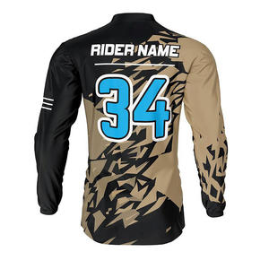 Combinaison de course unisexe en jersey imprimé respirant pour motocross MX Combos de protection uniforme de vélo de terre taille plus pour vêtements de sport XL - Product Image 6