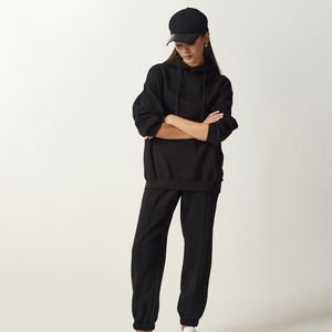 ชุดวอร์มกีฬาผู้หญิงแบบลำลองน้ำหนักเบา สีพื้น สำหรับฤดูหนาว ปี 2025 เหมาะสำหรับการฝึกซ้อม วิ่งจ๊อกกิ้ง ออกกำลังกายในยิม วิ่งออกกำลังกายประจำวัน - Product Image 6