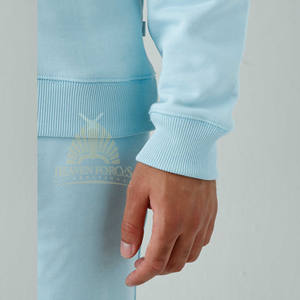 Summer Crewneck <b>Shirt</b> and Shorts Set for <b>Men</b> Cotton Workout Male Sweat short set Pocket sweatshirt & Short Set OEM ODM Service - Product Image 5