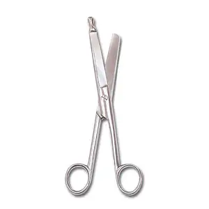 New Bowel Scissors Surgical Instruments Bayonet Shape Scissors Stainless Steel bandage scissors with handle for nurse
