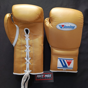 Fabrication de gants de boxe en cuir véritable de haute qualité, sur mesure, design OEM, blancs, à lacets, pour l'entraînement - Product Image 6