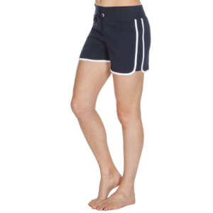 Pantalones cortos de fitness sin costuras para mujer, pantalones cortos de playa con patrón sólido y logotipo bordado personalizado, venta al por mayor - Product Image 4