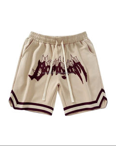 Pantalones cortos deportivos personalizados para hombres, ropa de calle de gran tamaño de malla transpirable, pantalones cortos de entrenamiento, fabricante exportador a granel, pantalones cortos OEM ODM - Product Image 5