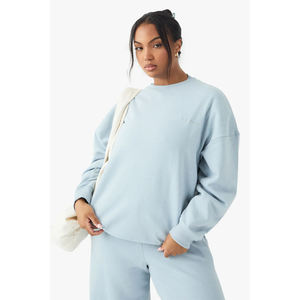 Sudadera con Capucha Extra Grande Personalizada al por Mayor para Mujer, Sudadera Estampada para la Temporada de Primavera - Product Image 1