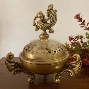 Encensoir suspendu en laiton pour église et autel avec chaîne décorative, écologique et durable, usage religieux, livraison rapide - Product Image 4