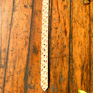 เข็มขัดหนังแท้สำหรับผู้ชายผู้หญิงพิมพ์ลายสัตว์เลี้ยงหัวเข็มขัดเคลือบเงาทองเหลืองแท้ความยาวออกแบบได้ตามต้องการ - Product Image 6