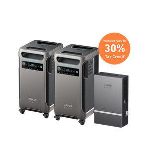 ชุดอุปกรณ์พลังงานบ้านอัจฉริยะ SOLIX F3800 ลดราคาพิเศษจากโรงงาน แผงโซลาร์เซลล์ 2x 12kW 7.68kWh พร้อมแบตเตอรี่ภายนอกและตัวควบคุม MPPT - Product Image 2