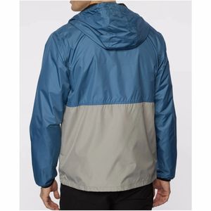 Veste de pluie imperméable coupe-vent veste de neige Veste coupe-vent en nylon imperméable légère avec fermeture à glissière à col montant - Product Image 2