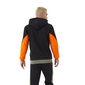 OEM Pull à Capuche Homme 100% Coton 420 GSM Décontracté Panneau Contrasté Hiver Sweat à Capuche de Marque Surdimensionné Technique Teinte Unie - Product Image 2