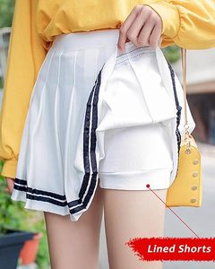 Falda Deportiva de Verano de Alta Calidad con Cintura Alta para Mujer, Falda de Yoga y Tenis con Bolsillo Lateral - Product Image 4