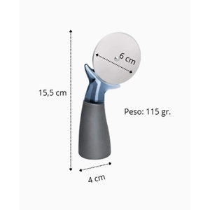 Ensemble de 2 coupe-pizzas ergonomiques antidérapants en acier inoxydable avec lame tranchante de 6,35 cm, outils à pizza - Product Image 2