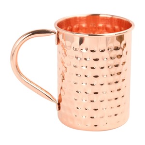 Wholesale Hammered Copper <b>Mug</b> High Standard Solid Metal <b>Mugs</b> Wholesale Moscow Mule <b>Mug</b> Best Metal Cup - Product Image 1