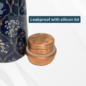 Bouteille d'eau design avec protection anti-fuite avancée et avantages pour la santé du yoga par HF CRAFTS - Product Image 4