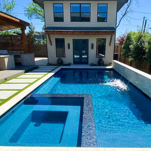 Piscina de Fibra de Vidrio para Exteriores e Interiores, de 8m y 10m, para Familias y Residencias, Venta al Por Mayor de Fábrica - Product Image 4