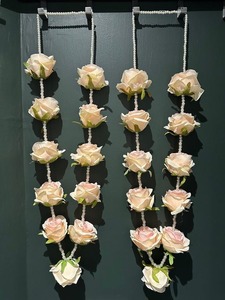 Guirnalda DE BODA romántica flor Rosa Varmala novia y novio indio Mala Festival fiesta necesita regalo de bienvenida para invitados moda nuevo - Product Image 4