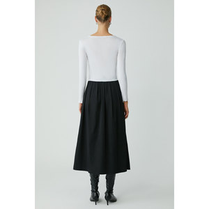 ETHIQUET MODEST BLEINE Women's Relaxed <b>Elasticated</b> <b>Waist</b> <b>Skirt</b> - Product Image 4