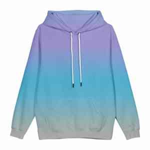 Sweats à capuche élégants pour l'hiver et l'automne, logo personnalisé imprimé en sublimation 3D et brodé, sweat à capuche tie-dye pour hommes - Product Image 3