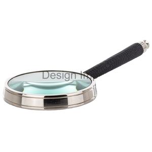 Bague en argent loupe poignée en cuir loupe en gros accessoires de bureau décoratifs cadeaux d'affaires - Product Image 1