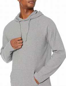 Acid เสื้อฮู้ดโอเวอร์ไซส์ของผู้ชาย, เสื้อผ้าแนวสตรีทผ้าฝ้าย100% เข้ารูปปกมีฮู้ดสีล้วนสำหรับฤดูหนาว - Product Image 4