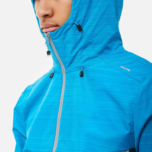 Ensemble de jogging deux pièces en nylon et polyester pour l'été personnalisé, ensemble short et veste coupe-vent pour hommes - Product Image 5