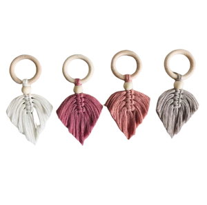 Prix de gros et tarifs en vrac Porte-serviettes en macramé Anneau de serviette de luxe de qualité et de finition propre pour la décoration de la table à manger - Product Image 2