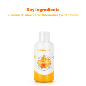 Etiquetado privado Vitamina C Tónico antienvejecimiento 100% Ácido hialurónico puro Líquido vegano Producto de belleza para el cuidado de la piel Reduce la pigmentación - Product Image 3