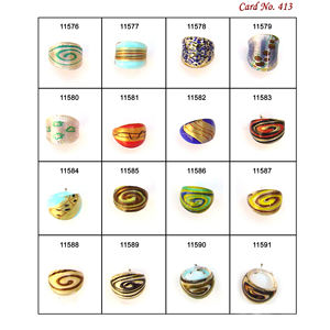 Radiant Vista lampwork คริสตัลลูกปัดแก้วเครื่องประดับออกแบบสร้อยข้อมือทำแหวนคอลเลกชันสุดสร้างสรรค์ผสมผสานสไตล์ที่น่าสนใจ - Product Image 6