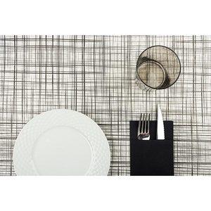 Mantel Blanco de 100x100cm con Estampado Urbano Negro, Papel Profesional, B2B - Product Image 2