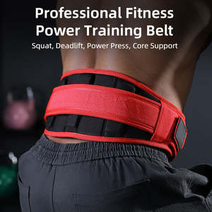 Ceinture de levage réglable en néoprène respirant, ceinture de musculation à levier, soutien dorsal estival, équipement de sécurité de fitness robuste - Product Image 2