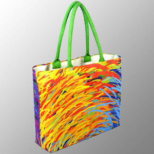 Sac en toile imprimé entièrement personnalisé Sac en toile nouveau design avec poignées en coton fabriqué sur mesure à partir de toile recyclée Accepter Logo personnalisé - Product Image 1