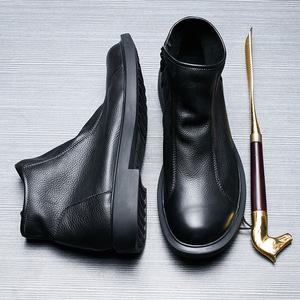 Zapatos Mocasines de Piel de Becerro con Detalles Cosidos a Mano y Soporte para el Arco del Pie, Zapatos de Vestir para Hombre - Product Image 3