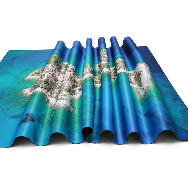 Warzone Studio 6x4 Feet Double-Sided Mouse Pad Rubber Battle Mat Meadows + Zolotograd