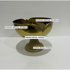 Top Quality Polished Metal Chocolate Bowl Modern <b>Table</b> Decorative Chocolate Bowl With Floral Design For Special <b>Occasions</b> - Product Image 5