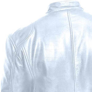 Chaqueta de cuero para hombre personalizada Chaqueta de cuero para hombre de mejor estilo Chaqueta de cuero con logotipo personalizado - Product Image 6