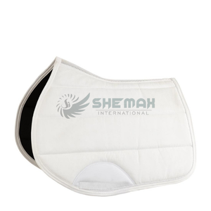 Selle de cheval anglaise matelassée en coton doux, durable, respirante, soutien stable pour les chevaux, tapis de selle pour cheval - Product Image 1