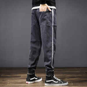 Pantalones vaqueros OEM de marca privada para hombre, proveedor al por mayor en lote, pantalones ajustados de mezclilla de algodón elástico, logotipo personalizado, producción rápida a la moda - Product Image 5