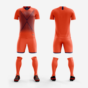 เสื้อสโมสรฟุตบอลมืออาชีพสำหรับฝึกซ้อมชุดกีฬาแขนเสื้อ - Product Image 5